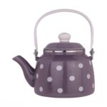 Price and Buy Porcelain Double Teapot Set – Suitable for Tea Durable with Polka Dot Design - Image 3
