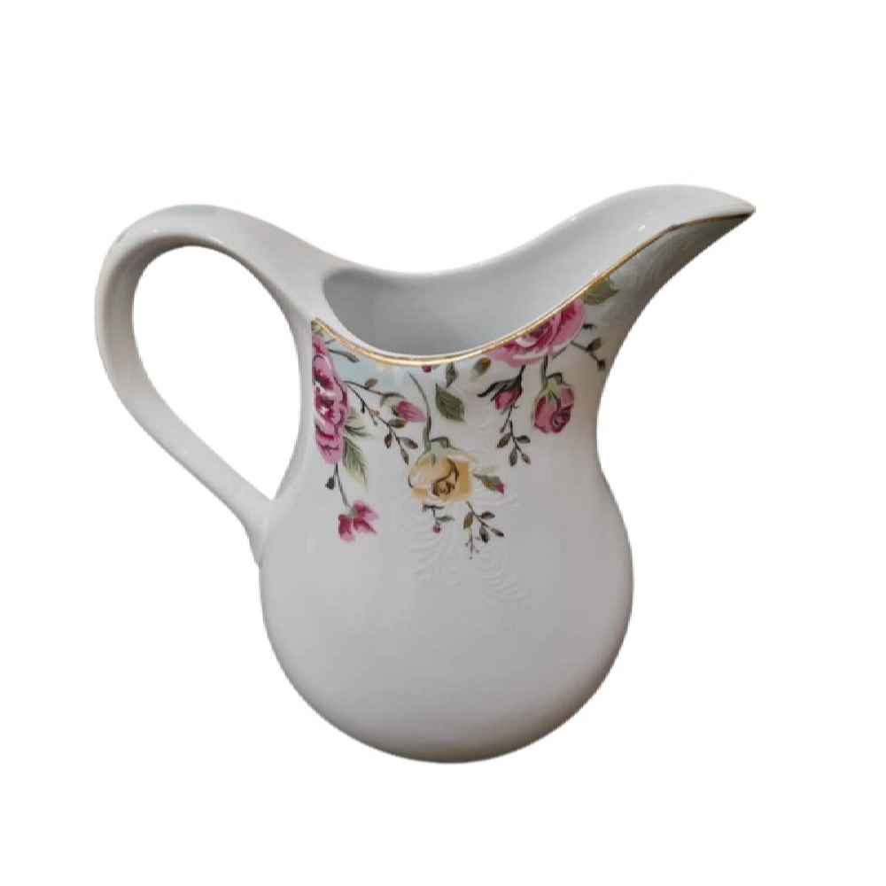 Price and Buy Porcelain Pitcher Floral Design Kamelia