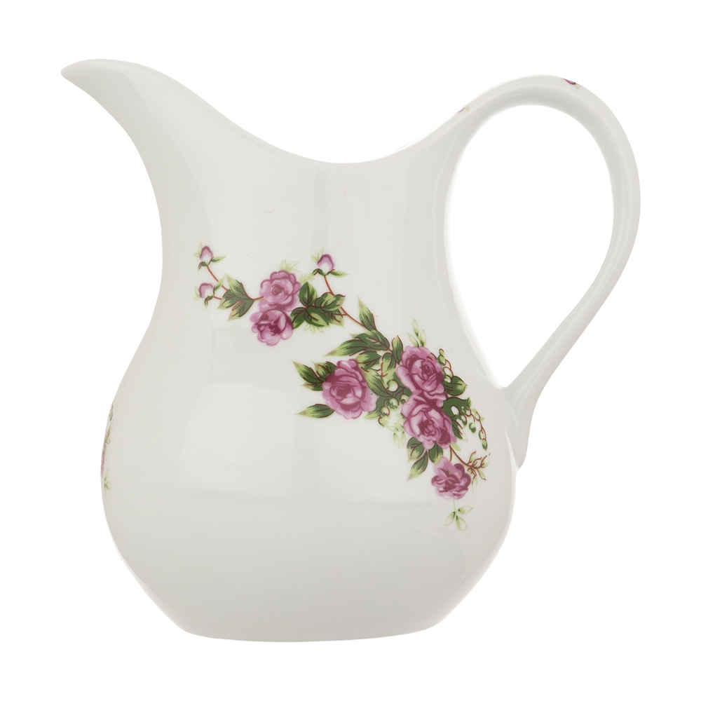 Price and Buy Porcelain Pitcher Floral Design Rose