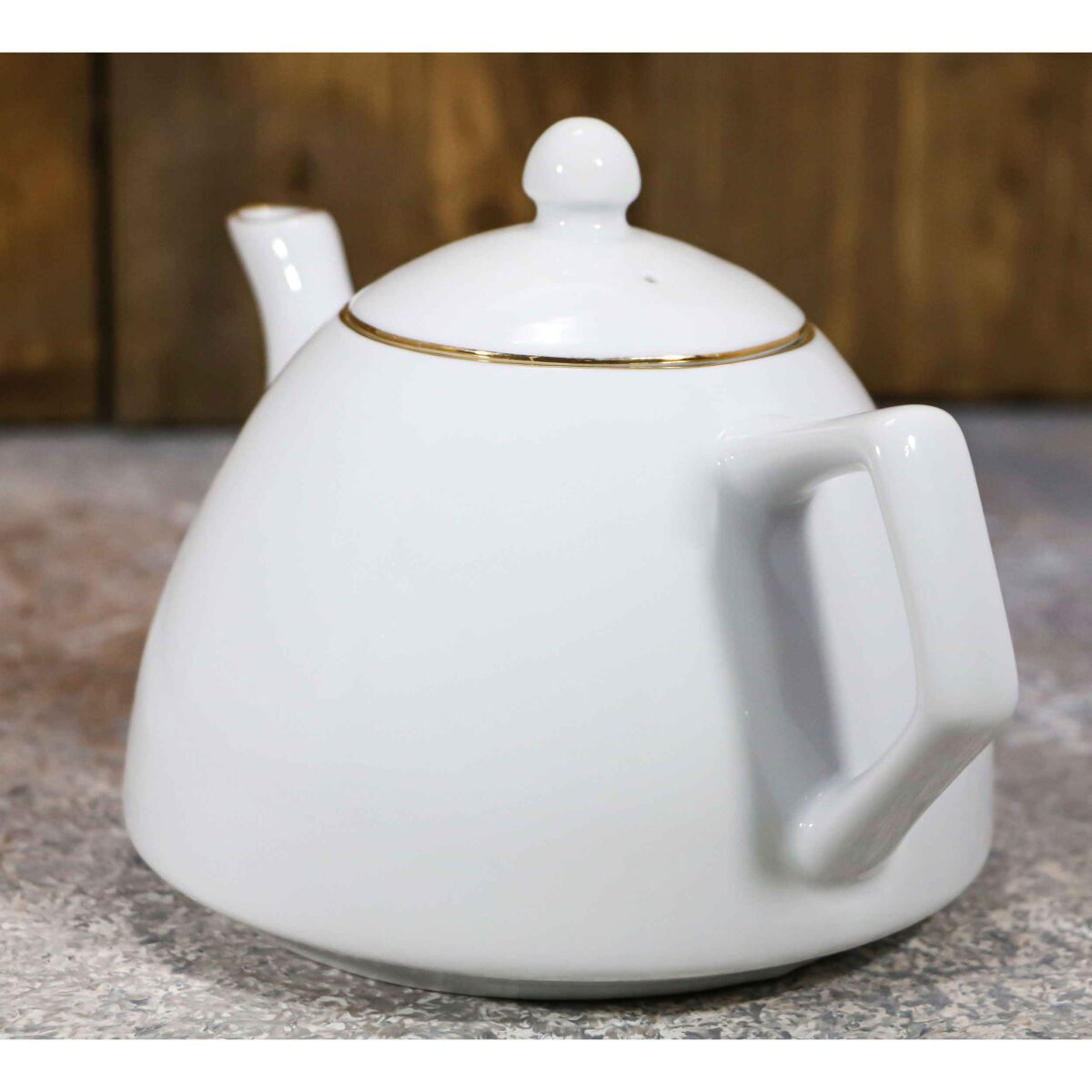 Price and Buy Porcelain Serving Teapot Golden Line Design Royal - Image 5