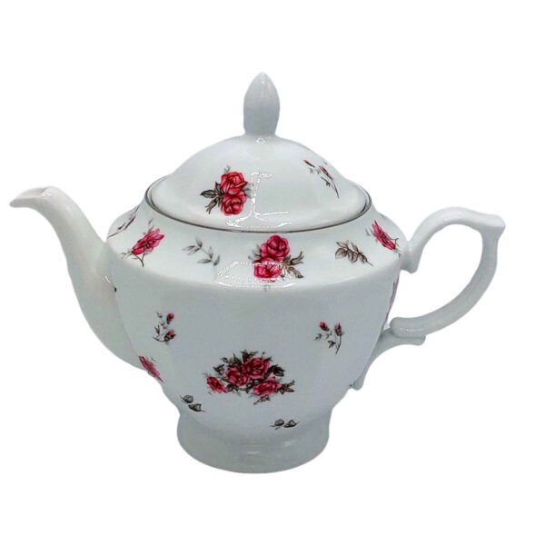 Price and Buy Porcelain Serving Teapot in White with Floral Motif Aran_68fdef4a75e61.jpeg Price and Buy Porcelain Serving Teapot in White with Floral Motif Aran