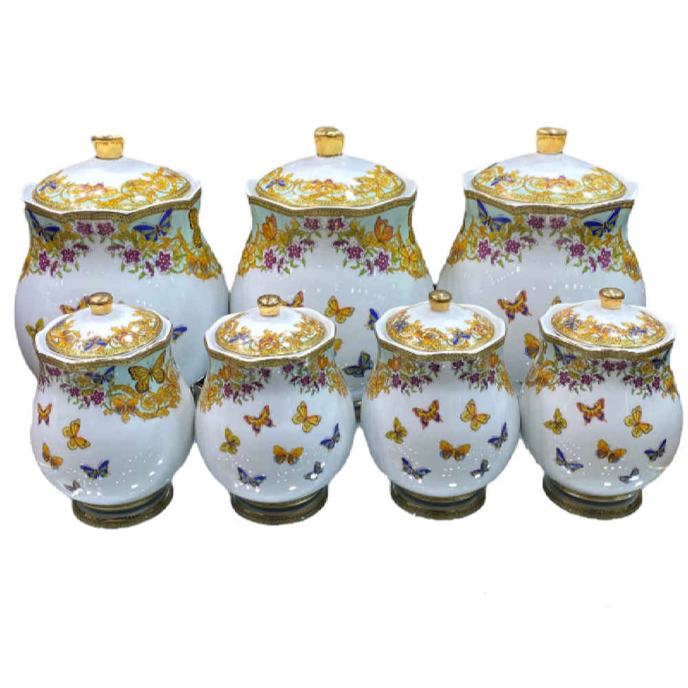Price and Buy Porcelain Storage Jar – Stylish Storage for Coffee, Tea, & More (7x)