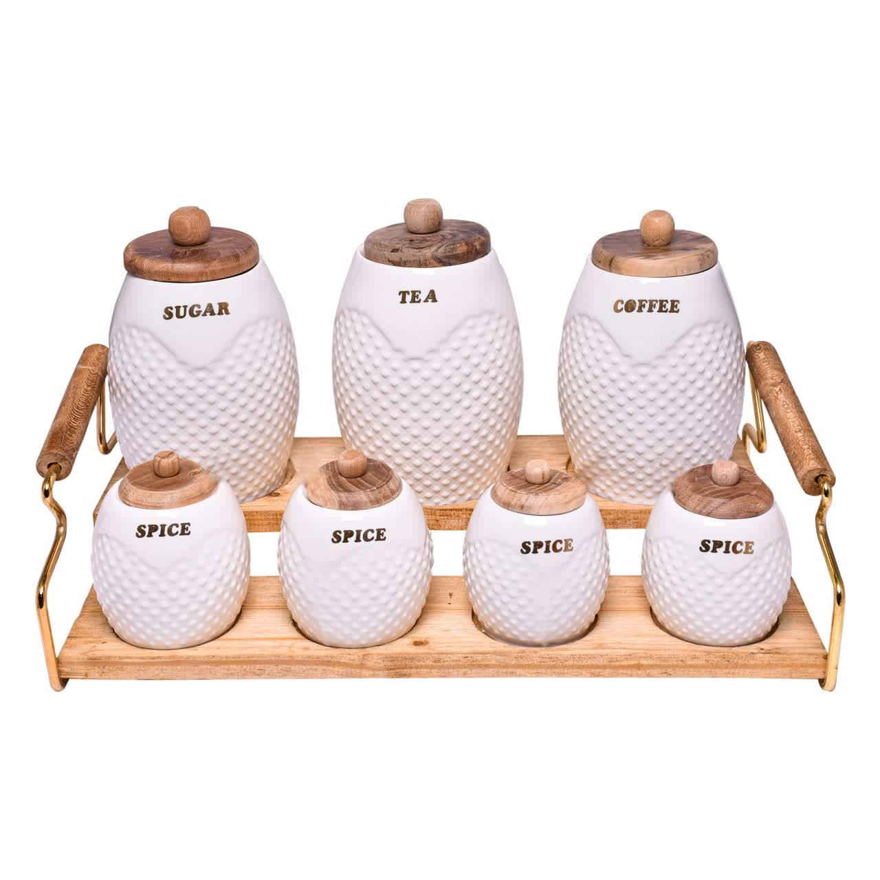 Price and Buy Porcelain Storage Jar – Stylish Storage for Coffee, Tea, & More, Embossed Celina