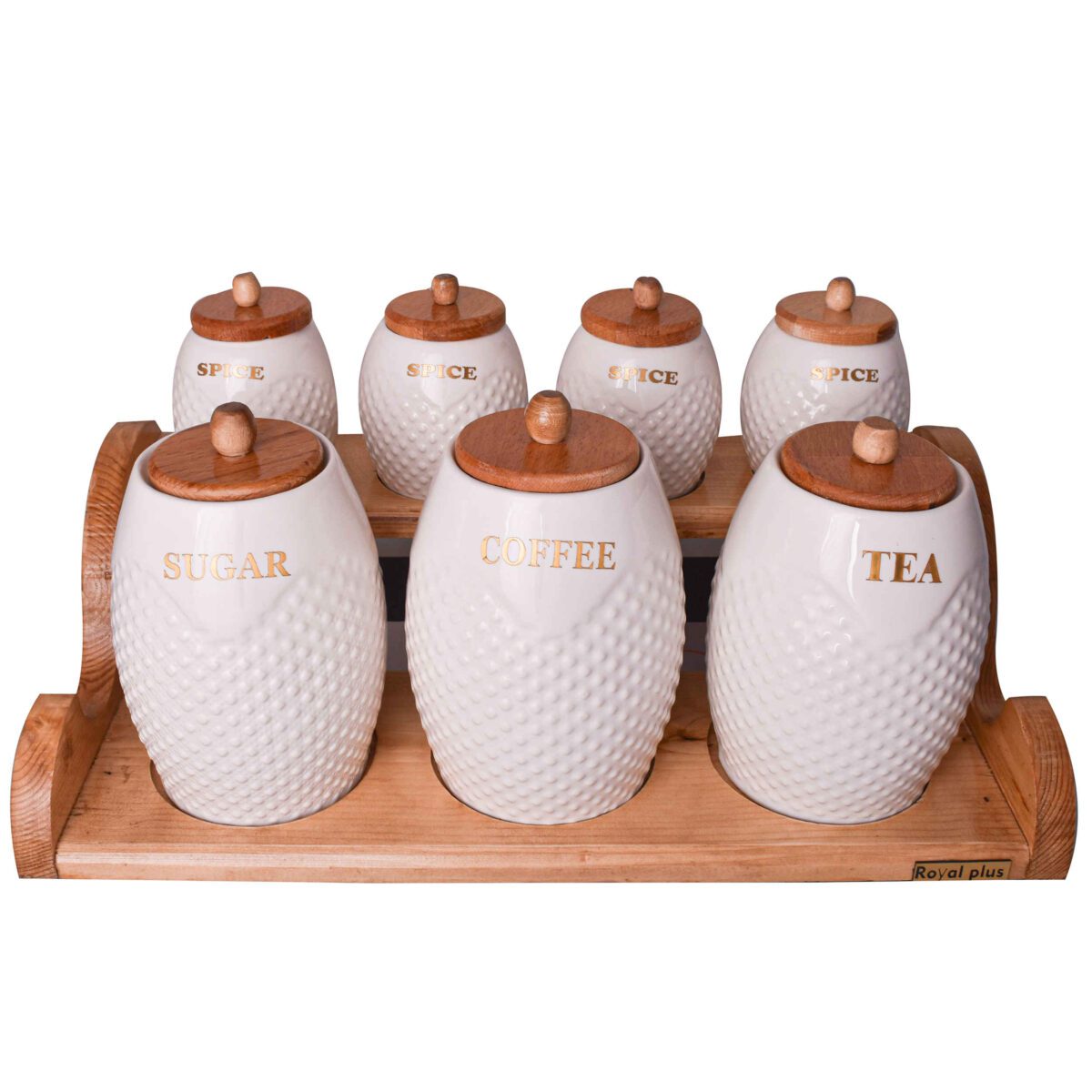 Price and Buy Porcelain Storage Jar – Stylish Storage for Coffee, Tea, & More, Embossed Setareh