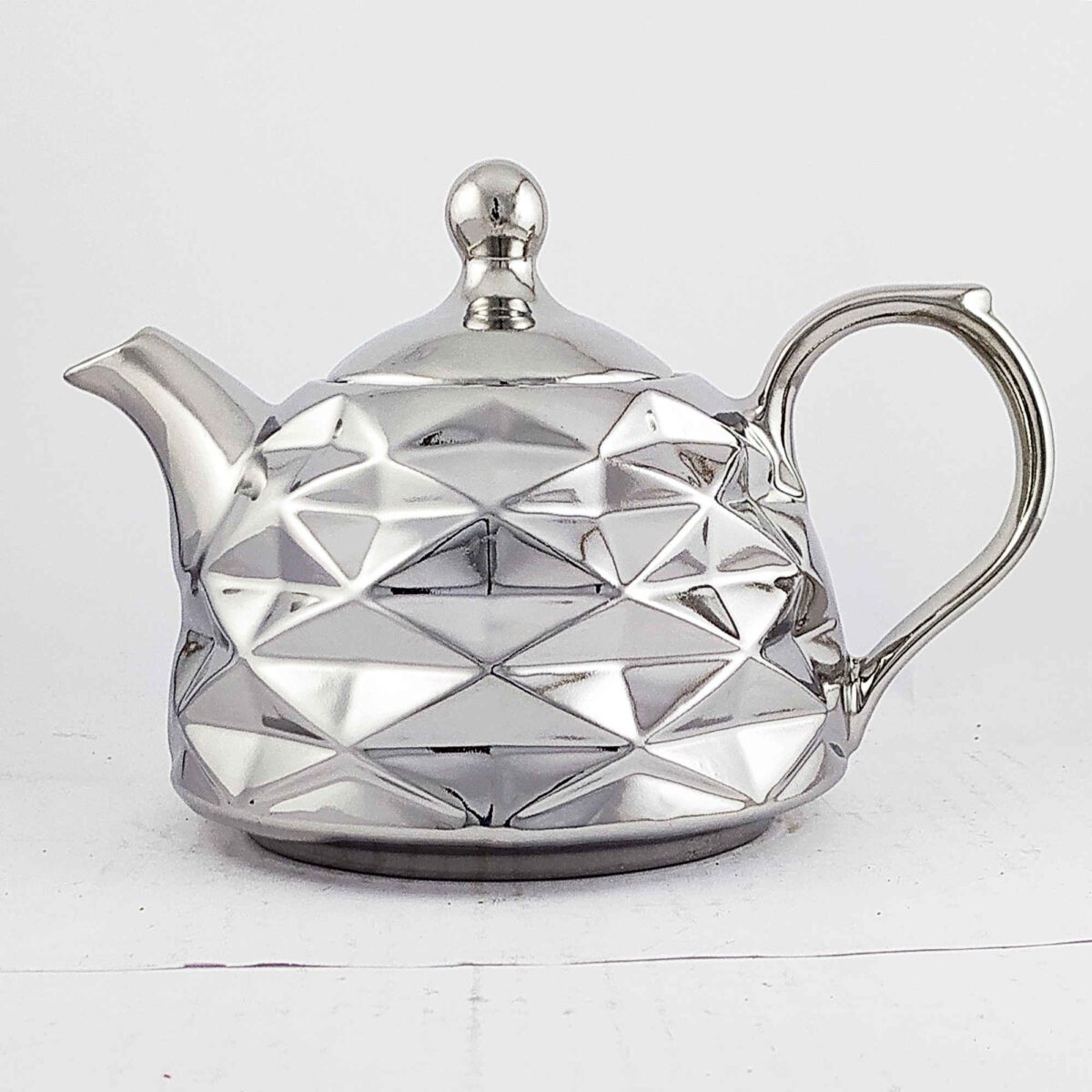 Price and Buy Porcelain Teapot with Geometric Design - Image 5