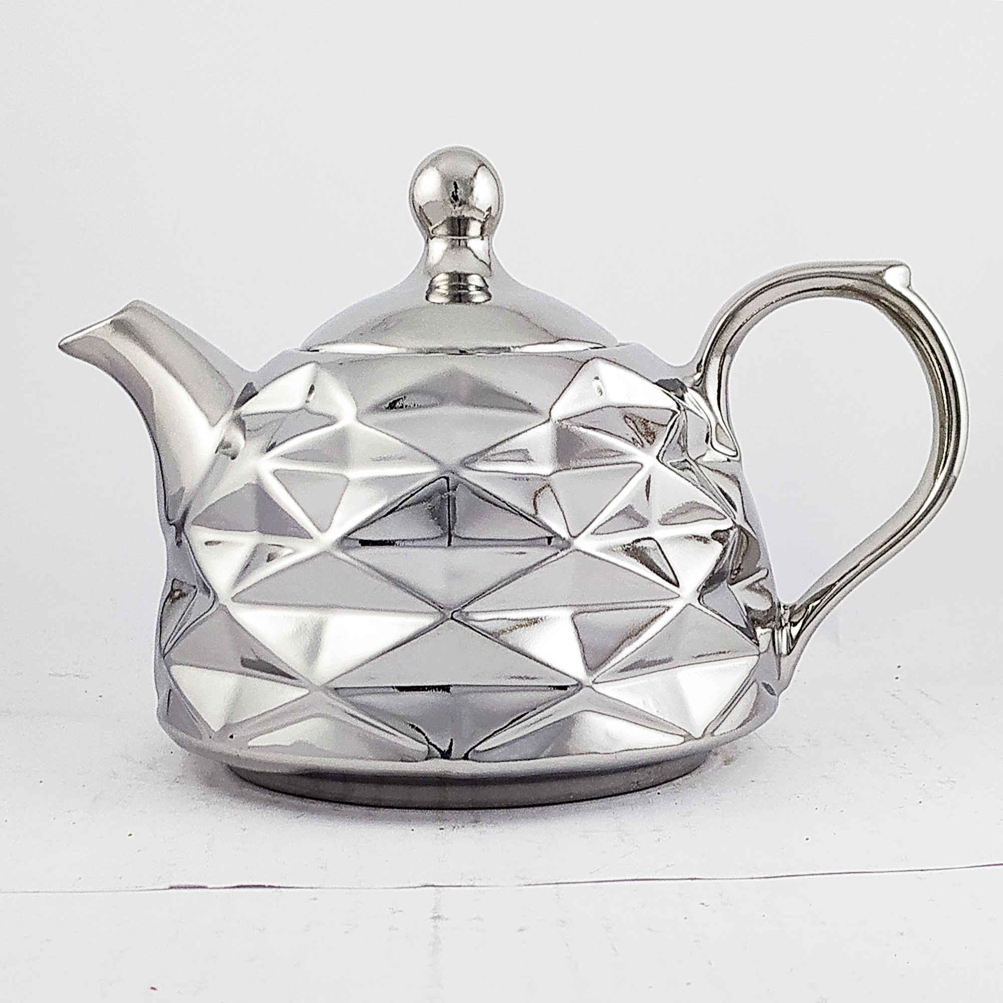 Price and Buy Porcelain Teapot with Geometric Design - Image 5
