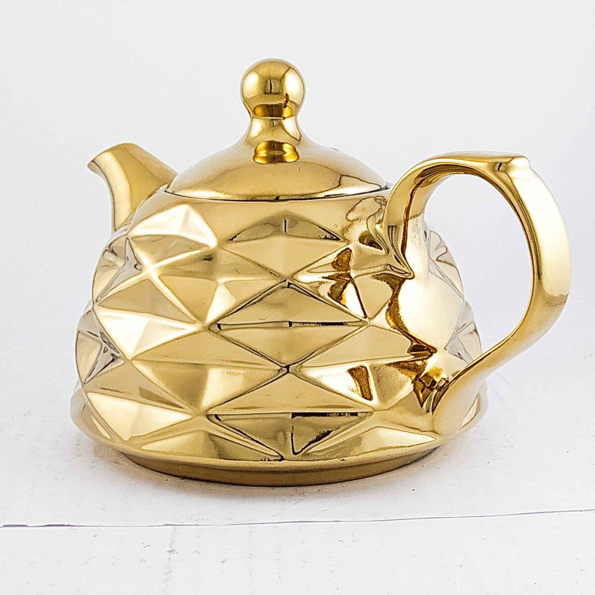 Price and Buy Porcelain Teapot with Geometric Design - Image 6