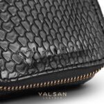 Price and Buy Portable Leather Jewelry Box with Compartments for Rings & Bracelets in Black - Image 5