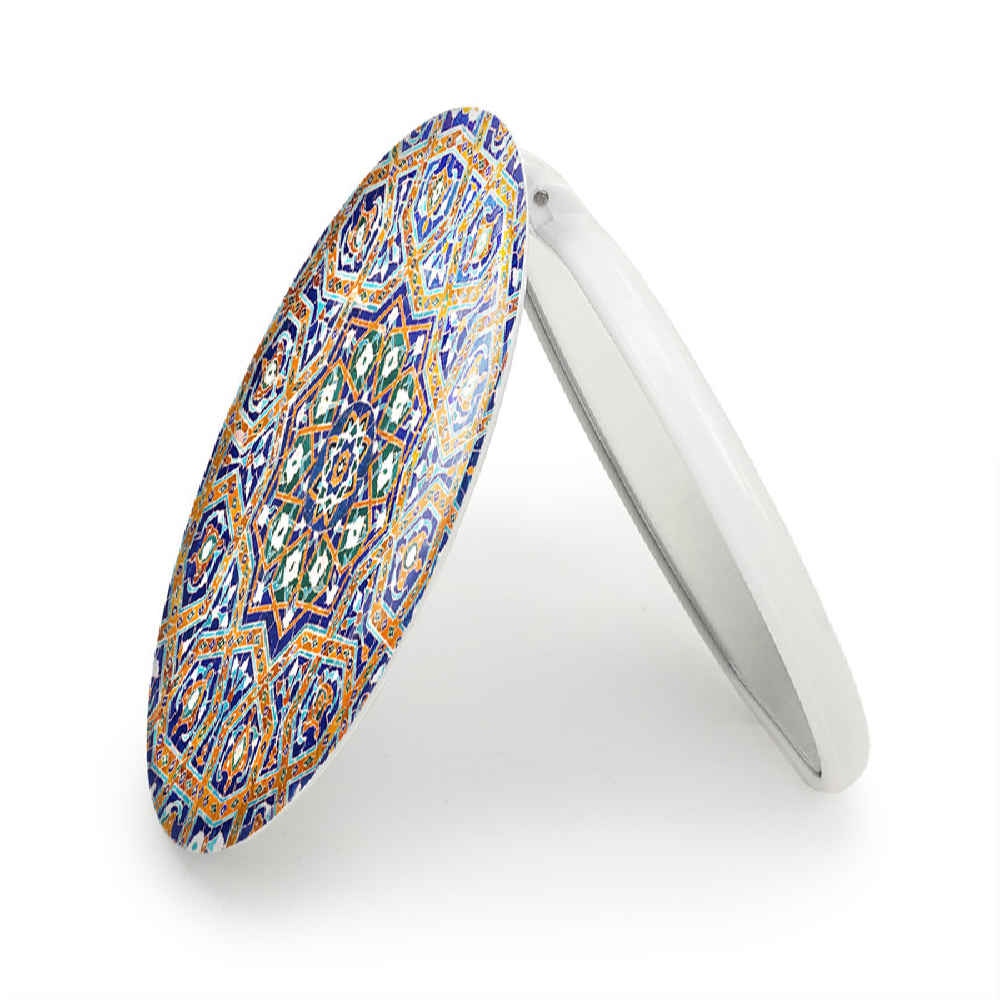 Price and Buy Portable Pocket Mirror with Persian Inspired Kaveh Design - Image 6