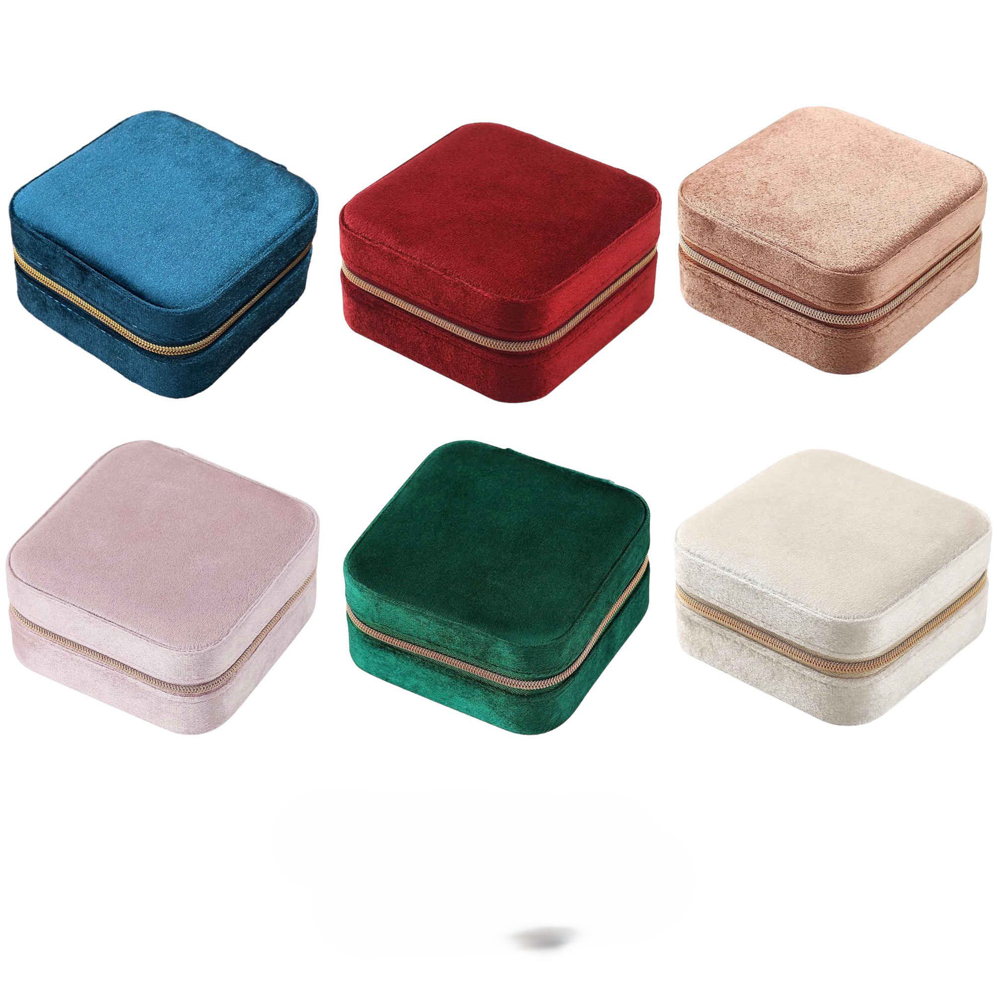 Price and Buy Portable Velvet Jewelry Box – Best for Travel, Wedding & Gift Giving_6903693117030.jpeg Price and Buy Portable Velvet Jewelry Box – Best for Travel, Wedding & Gift Giving - Image 5