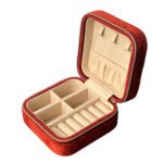 Price and Buy Portable Velvet Jewelry Box – Best for Travel, Wedding & Gift Giving - Image 6