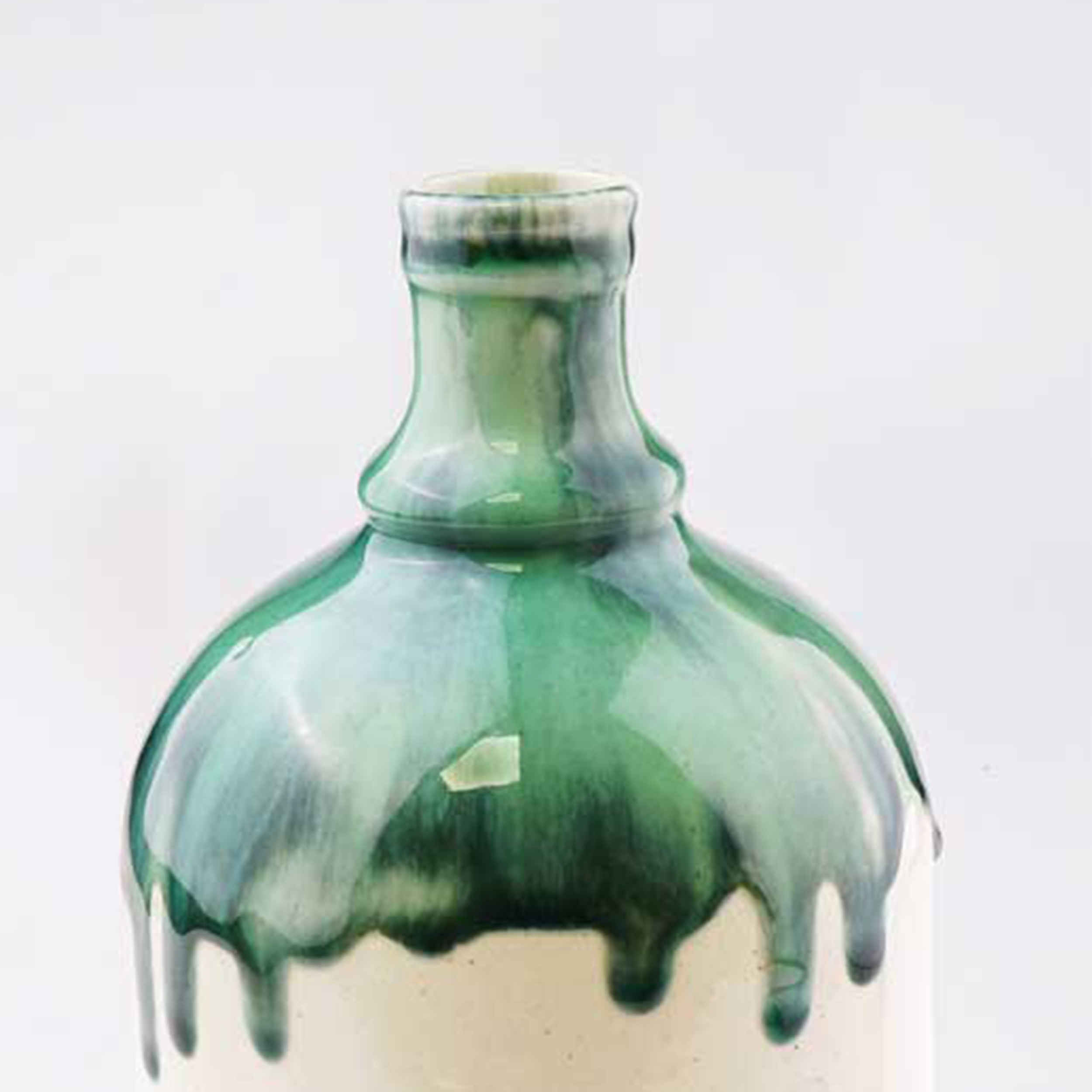 Price and Buy Pottery Bud Vase – Handcrafted Suitable for Gift or Decor with Drip Glaze Design - Image 3