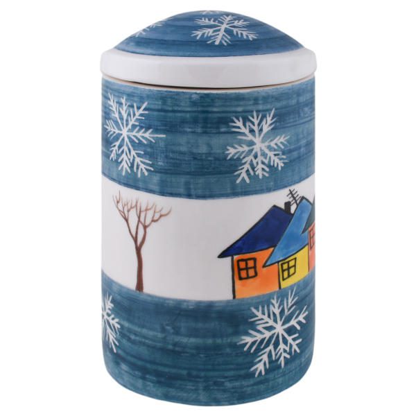 Price and Buy Pottery Canister Jar – Handcrafted Model Winter_68f617ce67add.jpeg Price and Buy Pottery Canister Jar – Handcrafted Model Winter