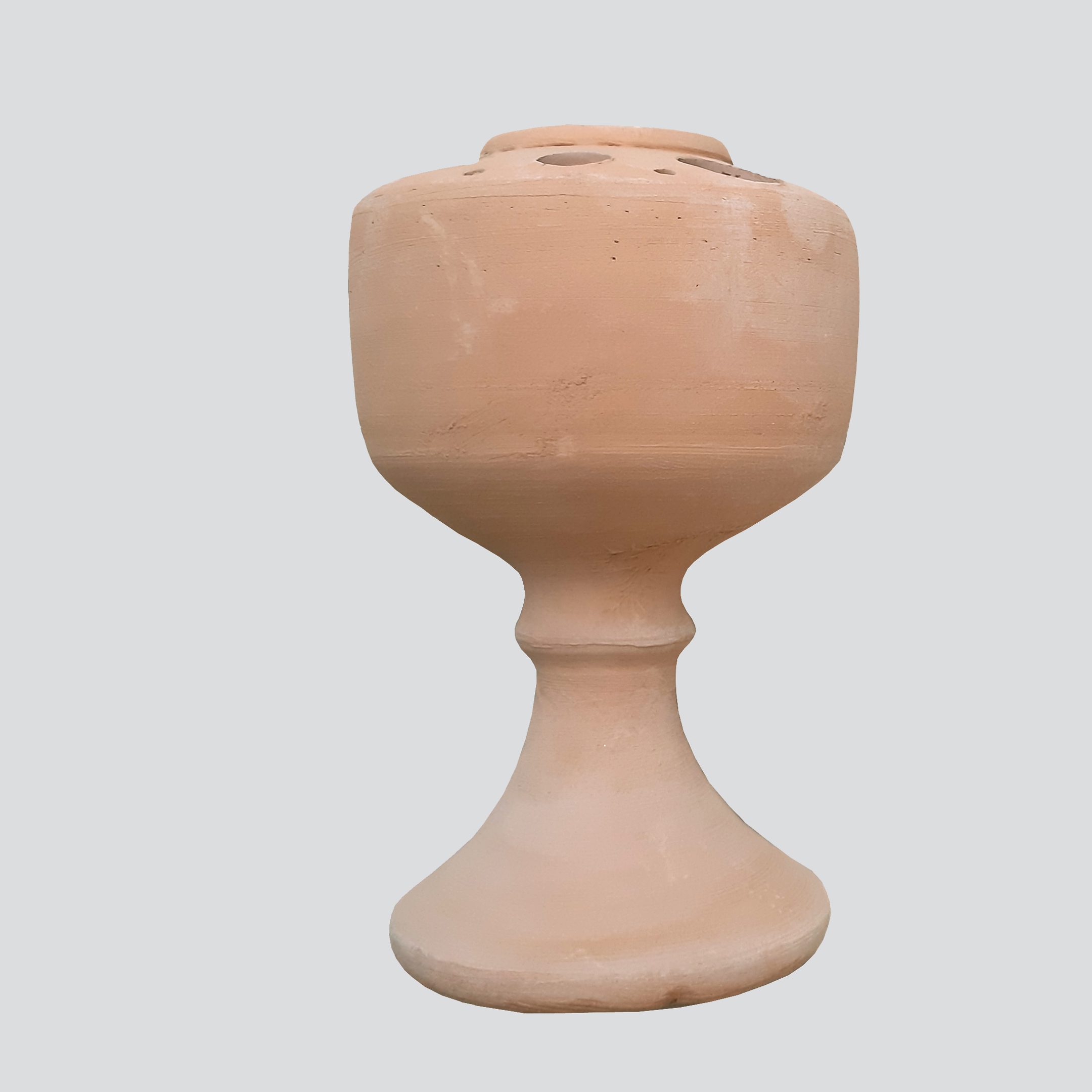 Price and Buy Pottery Footed Makeup Brush Holder Artistic Handcrafted - Image 4