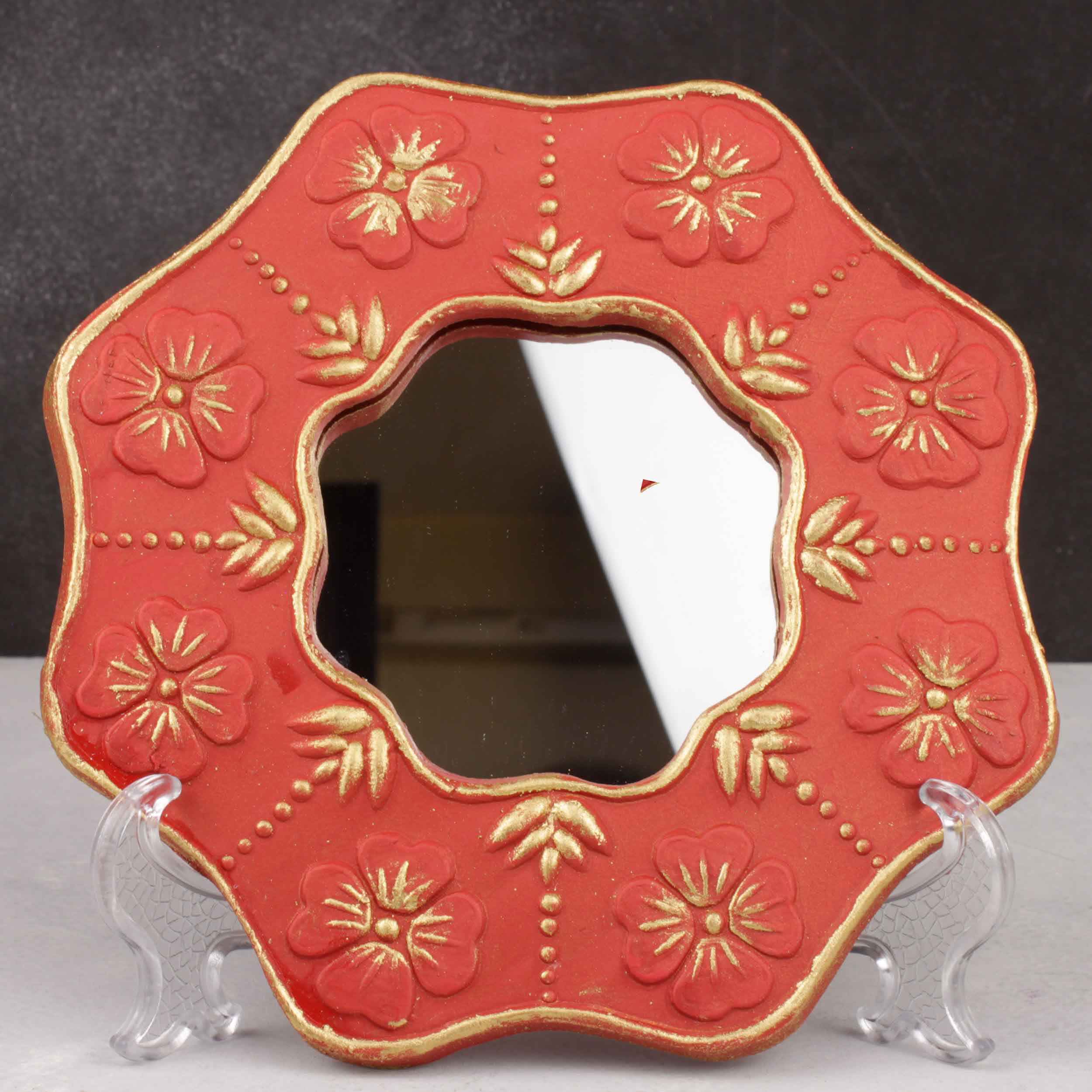 Price and Buy Pottery Haft-seen Set with Mirror Suitable for Persian New Year - Image 3