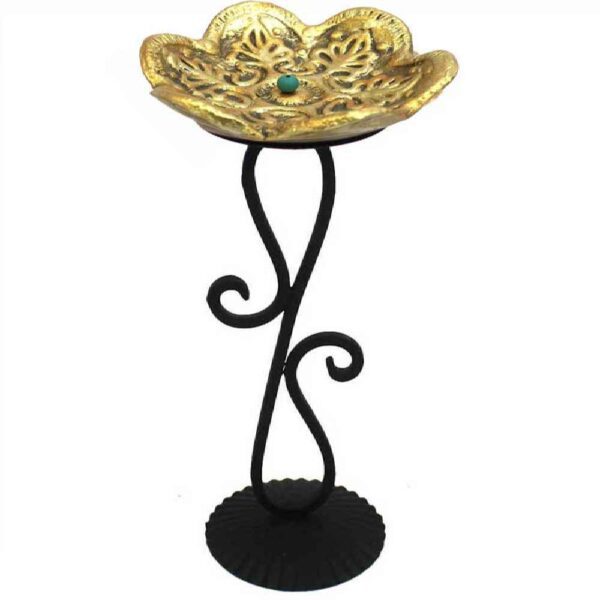 Price and Buy Pottery Incense Holder – Flower Design with Black Metal Base_68fe8aec80dc1.jpeg Price and Buy Pottery Incense Holder – Flower Design with Black Metal Base
