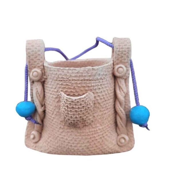 Price and Buy Pottery Makeup Brush Holder Handcrafted in Gunny Bag Design (x2)_68ffe490d5e15.jpeg Price and Buy Pottery Makeup Brush Holder Handcrafted in Gunny Bag Design (x2)