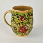 Price and Buy Pottery Mug – Handcrafted Perfect for Cozy Morning with Flower Design - Image 5