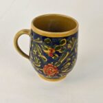Price and Buy Pottery Mug – Handcrafted Perfect for Cozy Morning with Flower Design - Image 6