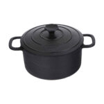 Price and Buy Pre-Seasoned Cast Iron Pot Size 20 – Ideal for Slow Cooking & Baking