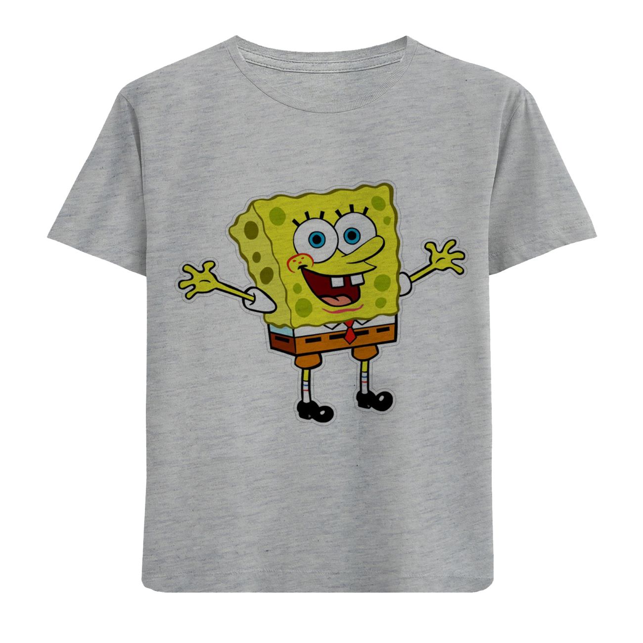 Price and Buy Premium Cotton Kids T-Shirt  Soft & Durable Fabric SpongeBob_6902b96d85498.jpeg Price and Buy Premium Cotton Kids T-Shirt  Soft & Durable Fabric SpongeBob - Image 1