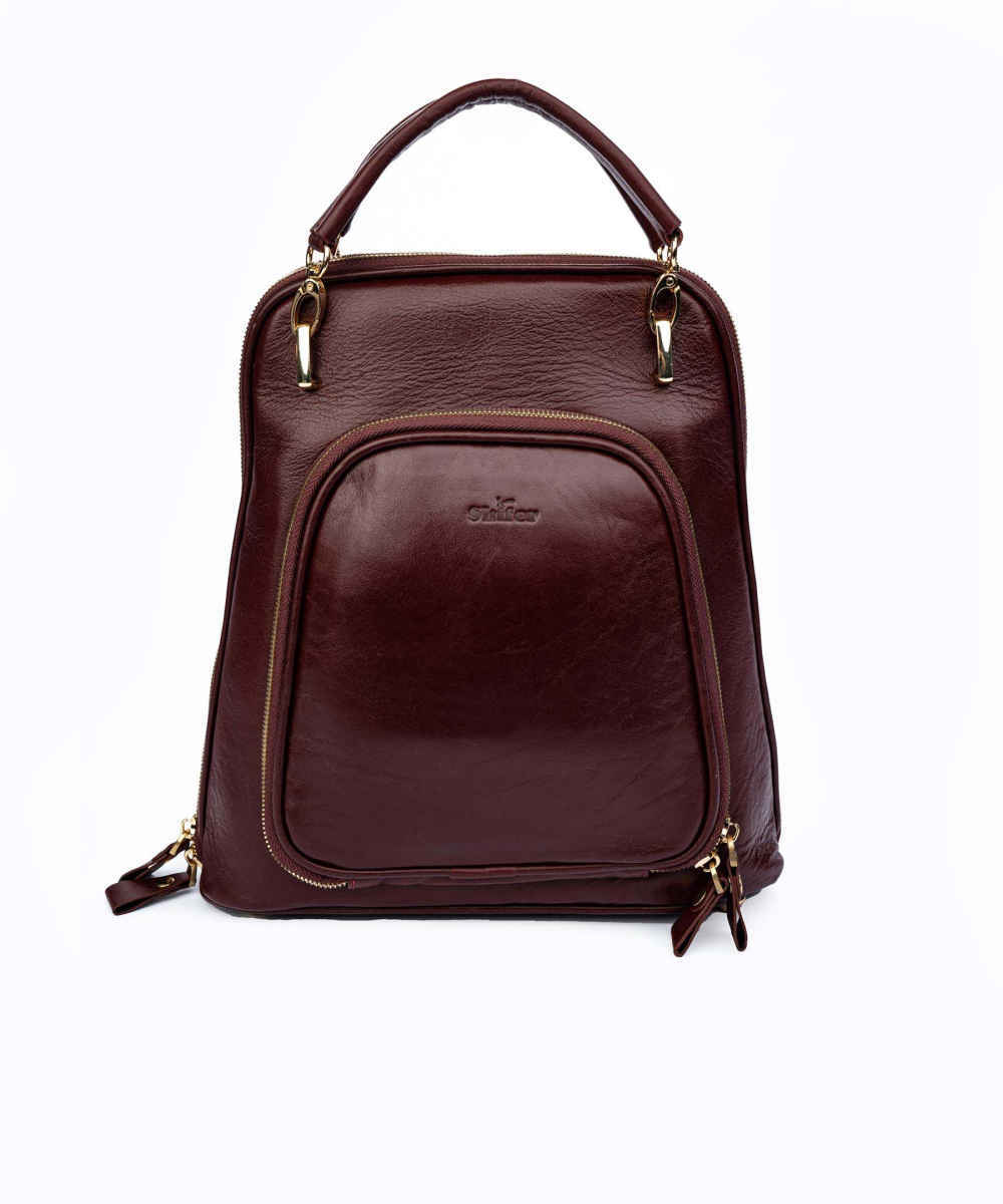 Price and Buy Premium Leather Women’s Backpack – Model Yasna - Image 6