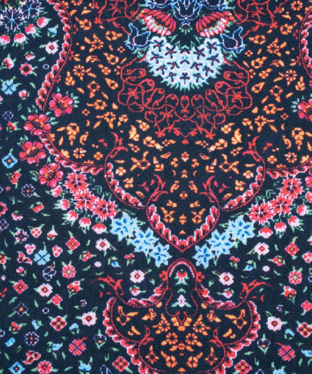Price and Buy Printed Shawl for Women Artistic & Lightweight Floral Design - Image 3