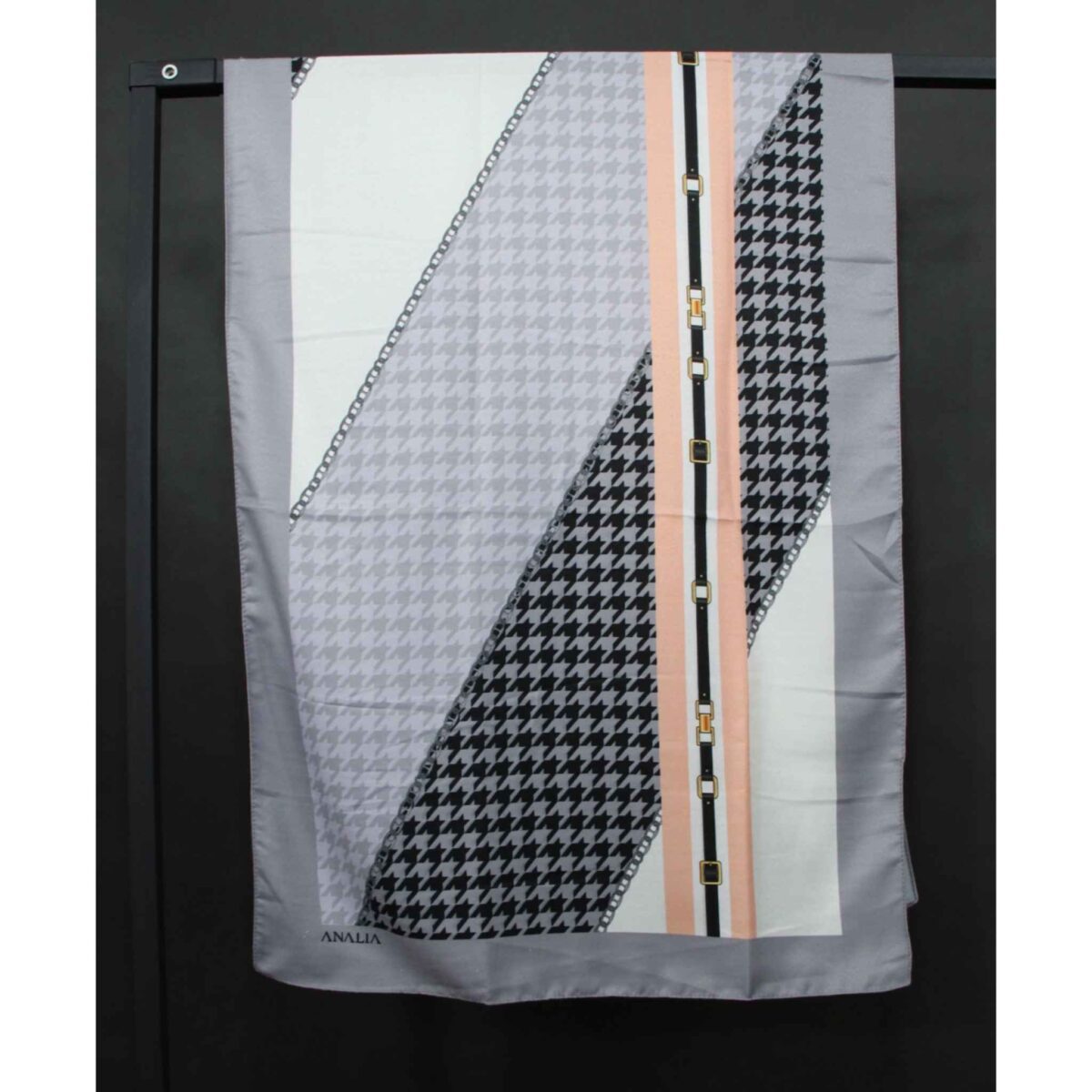 Price and Buy Printed Shawl for Women Artistic & Lightweight Houndstooth - Image 7