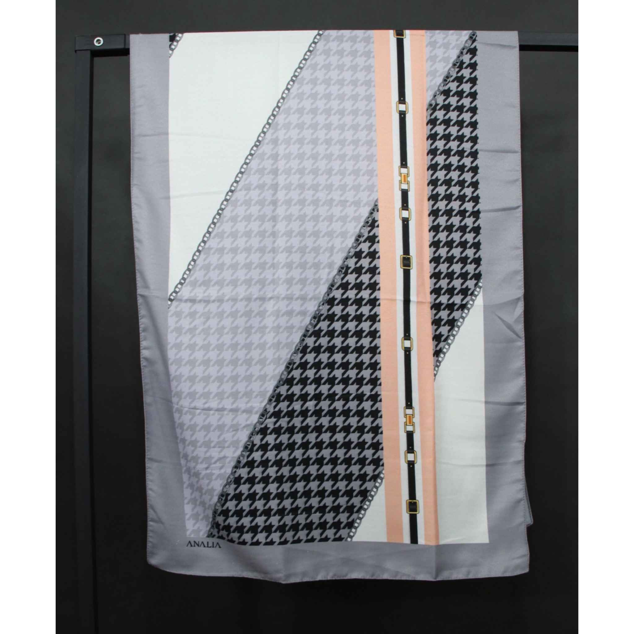 Price and Buy Printed Shawl for Women Artistic & Lightweight Houndstooth - Image 7