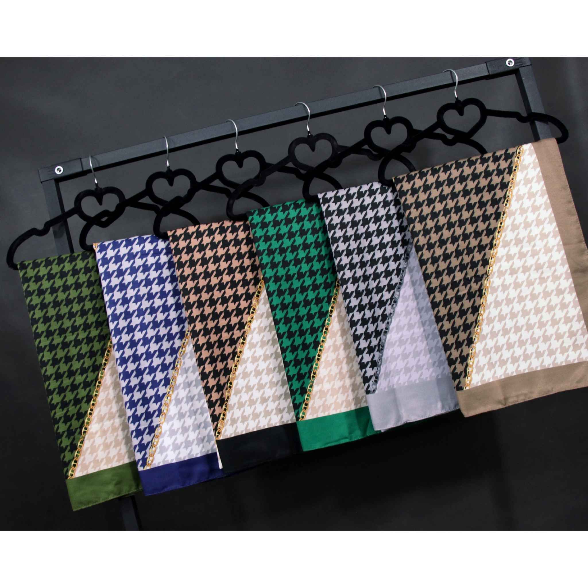 Price and Buy Printed Shawl for Women Artistic & Lightweight Houndstooth - Image 8
