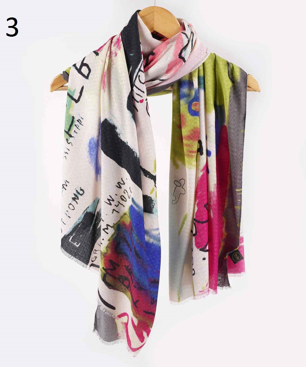 Price and Buy Printed Shawl for Women Artistic & Lightweight Kiana - Image 5