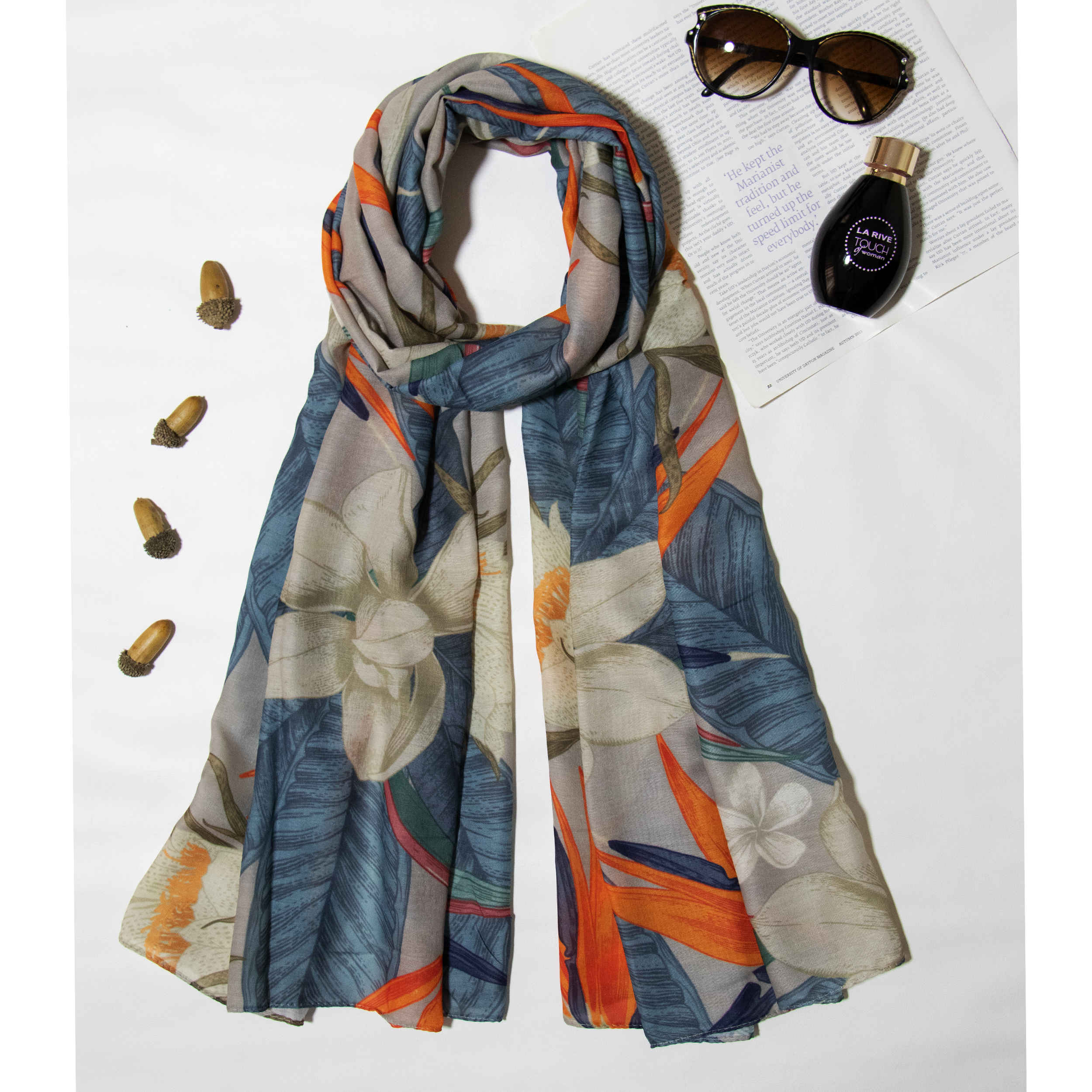 Price and Buy Printed Shawl for Women Artistic & Lightweight Soft Touch - Image 5