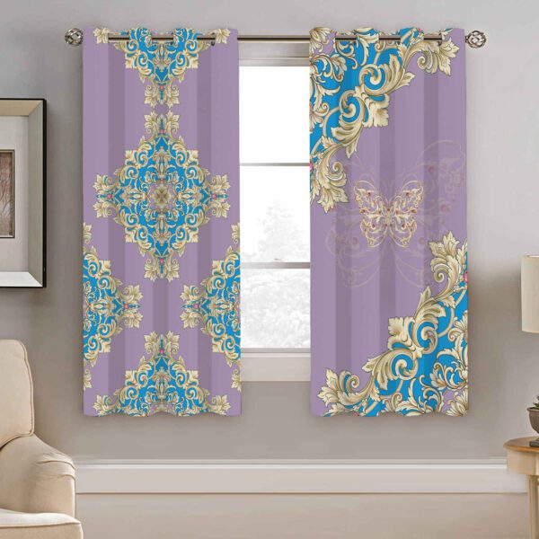 Price and Buy Printed Velvet Eyelet Curtain – Floral Shima_68fdf7e3791f3.jpeg Price and Buy Printed Velvet Eyelet Curtain – Floral Shima