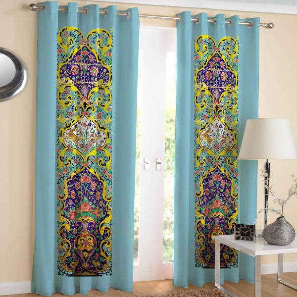 Price and Buy Printed Velvet Persian Eyelet Curtain – Turquoise Color_68f6c17a0d3f3.jpeg Price and Buy Printed Velvet Persian Eyelet Curtain – Turquoise Color