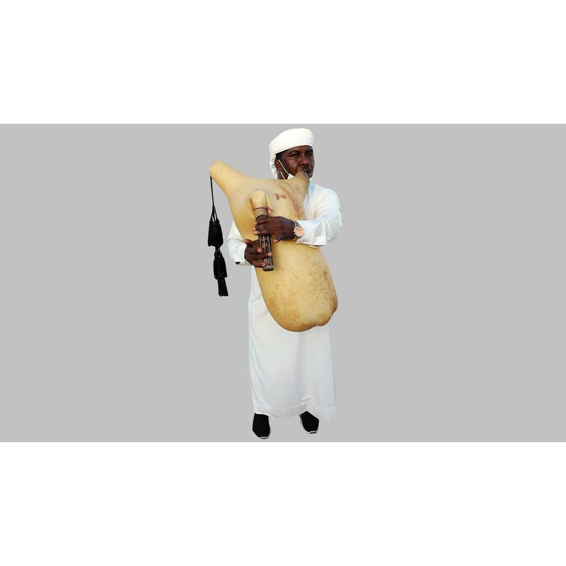 Price and Buy Professional Arabian Haban/Habbān Bagpipe Skin (Only Skin)