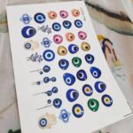 Price and Buy Protective Evil Eye Nail Stickers Stylish & Empowering Designs for Your Nails - Image 3