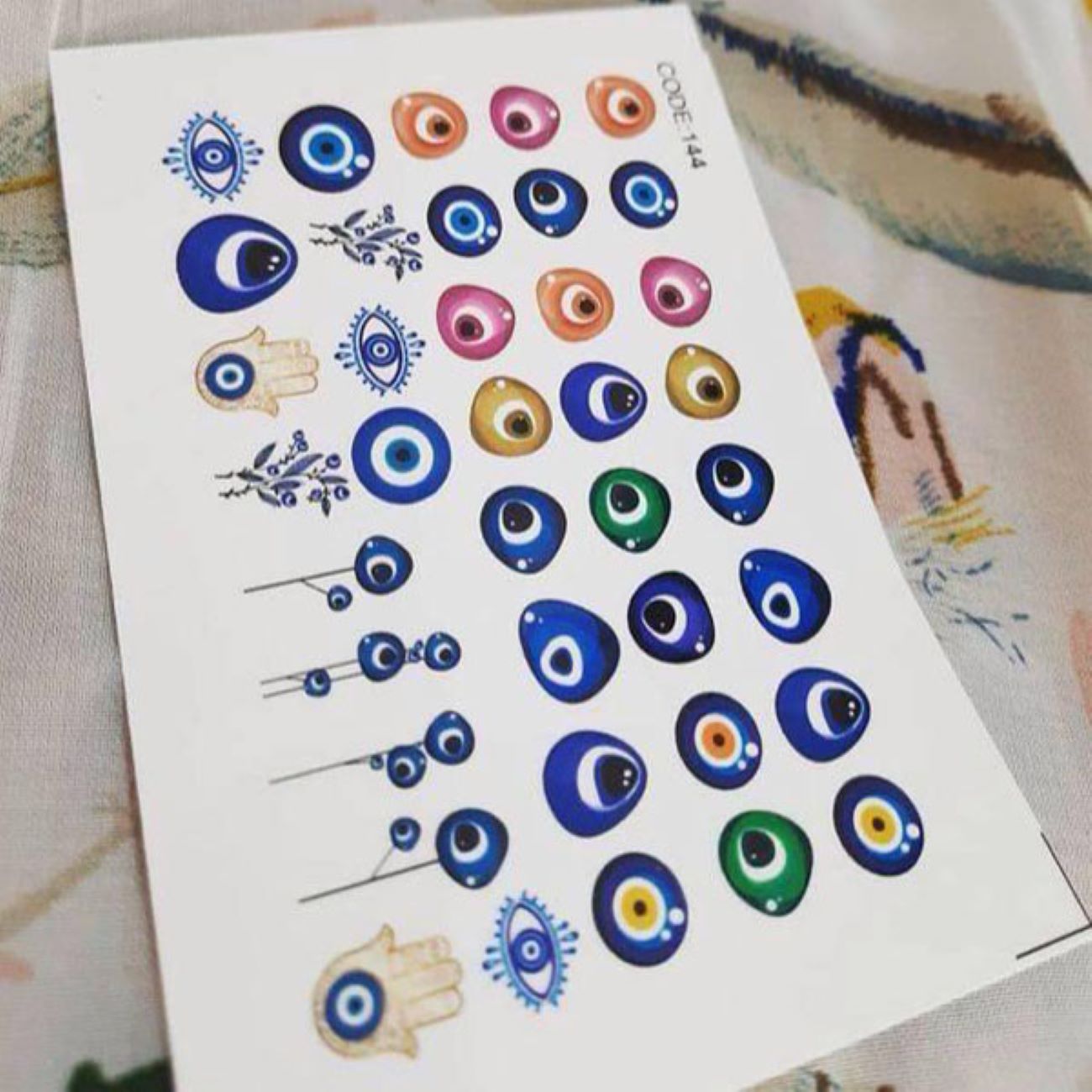 Price and Buy Protective Evil Eye Nail Stickers Stylish & Empowering Designs for Your Nails_6901e3bdb202c.jpeg Price and Buy Protective Evil Eye Nail Stickers Stylish & Empowering Designs for Your Nails - Image 3