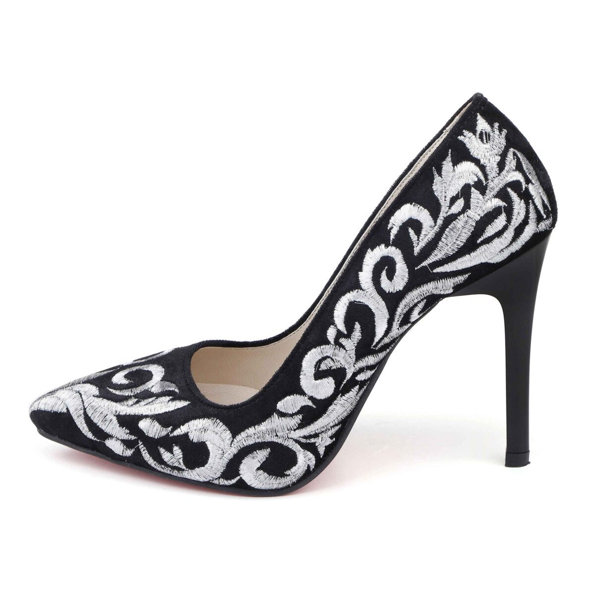 Price and Buy Pump Heels for Women with Embroidered Design