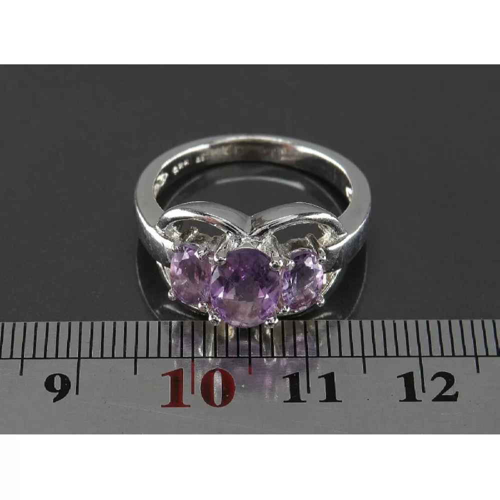Price and Buy Purple Amethyst Silver Ring For Women Banafshe - Image 4