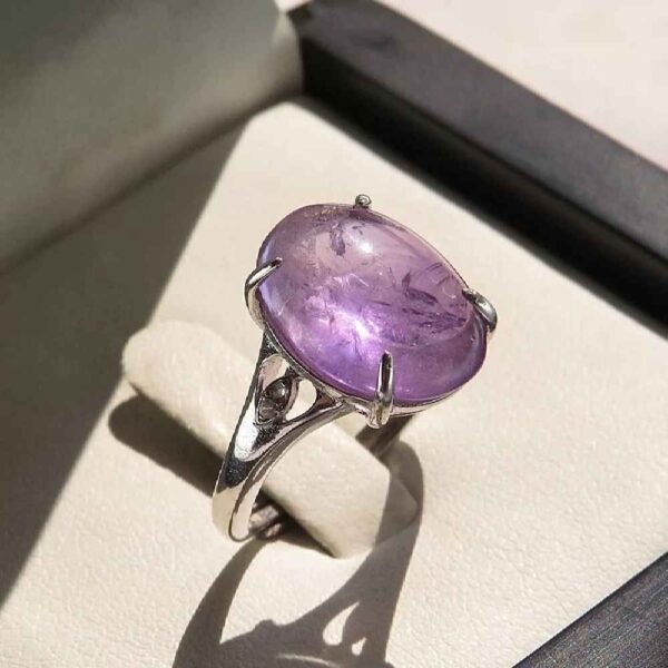 Price and Buy Purple Amethyst Silver Ring For Women Damle_68fd3198bed61.jpeg Price and Buy Purple Amethyst Silver Ring For Women Damle