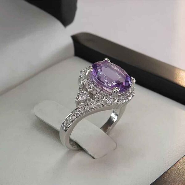 Price and Buy Purple Amethyst Silver Ring For Women Princess_68fd32702fe62.jpeg Price and Buy Purple Amethyst Silver Ring For Women Princess