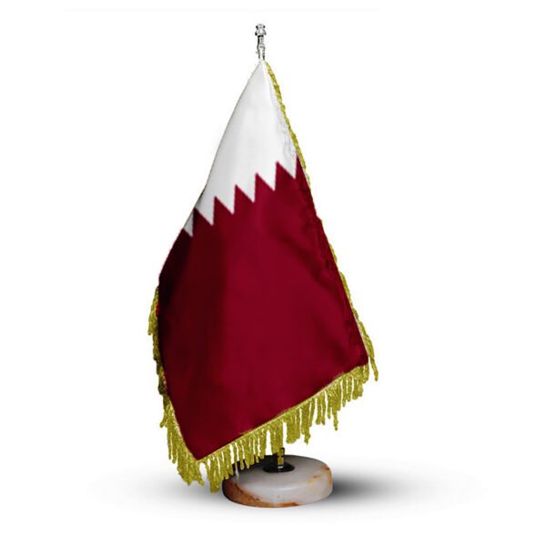 Price and Buy Qatar Table Flag with Stone Base_68fedf83a11fa.jpeg Price and Buy Qatar Table Flag with Stone Base