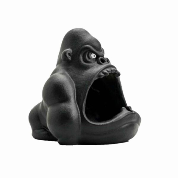 Price and Buy Quirky & Funny Ashtray – Great for Man Cave or Patio with Gorilla Design