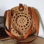 Price and Buy Raffia Bag Crocheted with Raffia Paper Yarn – Light Weight & Durable - Image 5