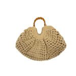 Price and Buy Raffia Oversized Tote – Stylish Handwoven Bag with Bamboo Handles