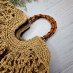 Price and Buy Raffia Oversized Tote – Stylish Handwoven Bag with Bamboo Handles - Image 5