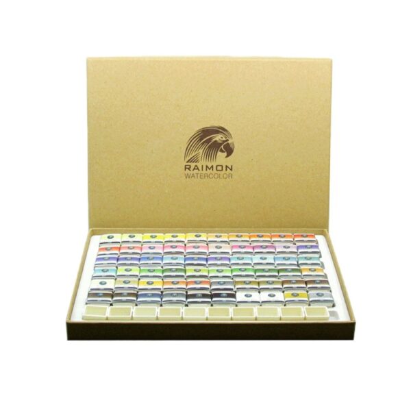 Price and Buy Raimon 60-Color Watercolor Set in Wooden Box_68ff13904a3ab.jpeg Price and Buy Raimon 60-Color Watercolor Set in Wooden Box