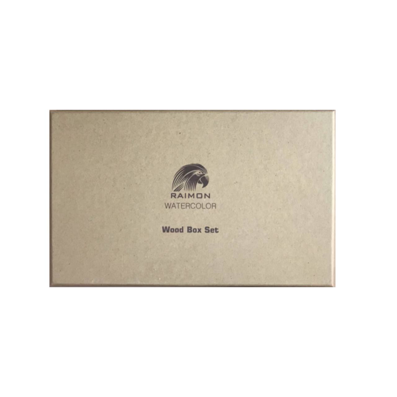 Price and Buy Raimon 70-Color Watercolor Set in Wooden Box