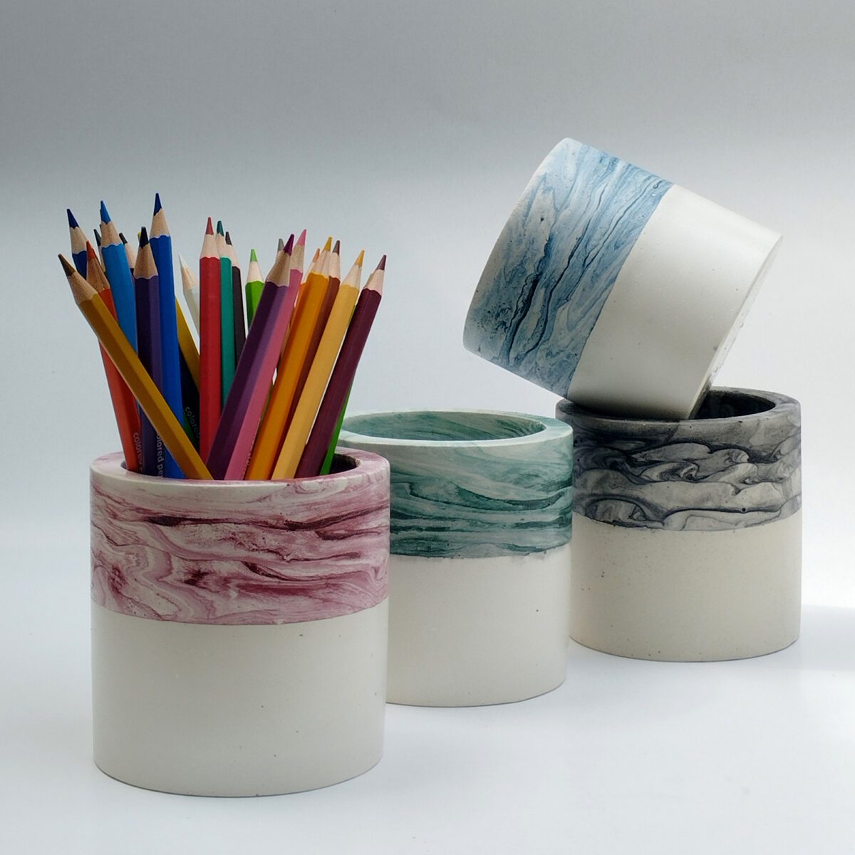 Price and Buy Rangi Pattern – Color-Infused Stone Desk Organizer for Creativity - Image 4