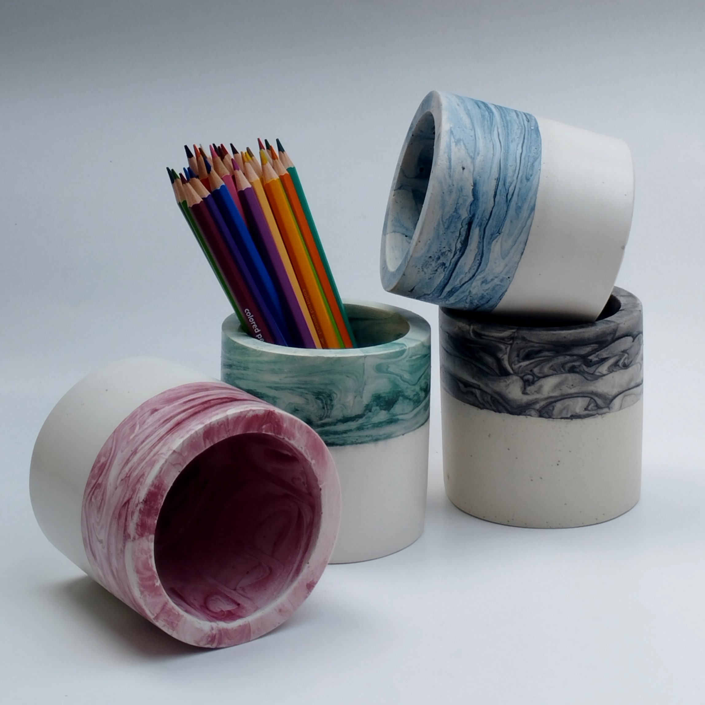 Price and Buy Rangi Pattern – Color-Infused Stone Desk Organizer for Creativity - Image 5